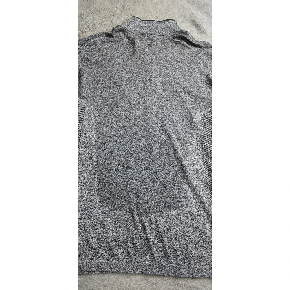 Nike Golf Dri Fit Shirt Mens XL Grey Modern Fit Long Sleeve Performance Stretch